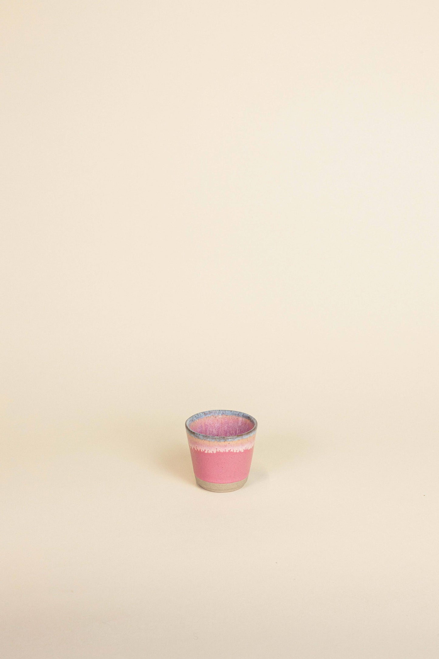 Pink Espresso Cup Pôr Do Sol By Grain By Grain