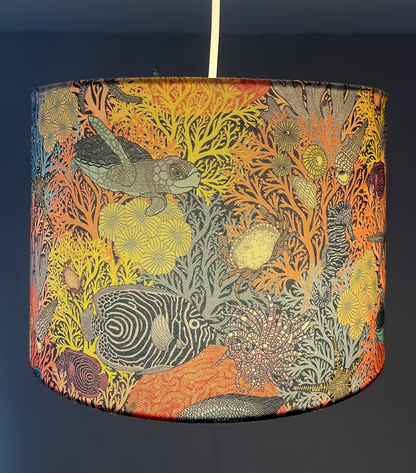 Underwater Love Lampshade Coral by Ulrika Jarl