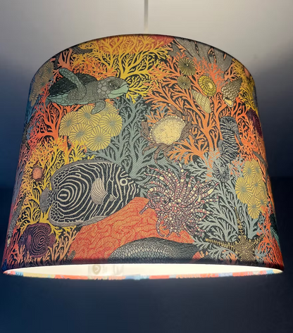 Underwater Love Lampshade Coral by Ulrika Jarl