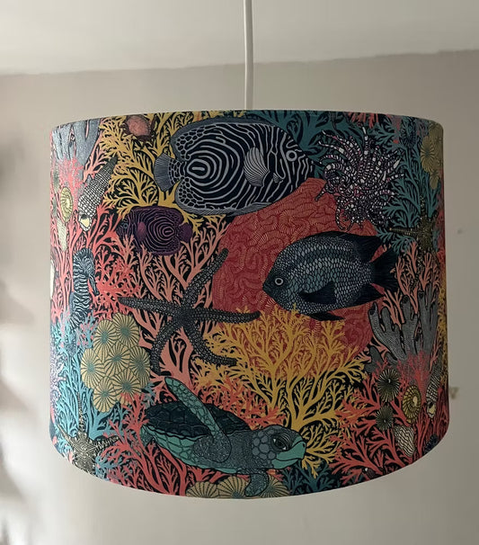 Underwater Love Lampshade Coral by Ulrika Jarl