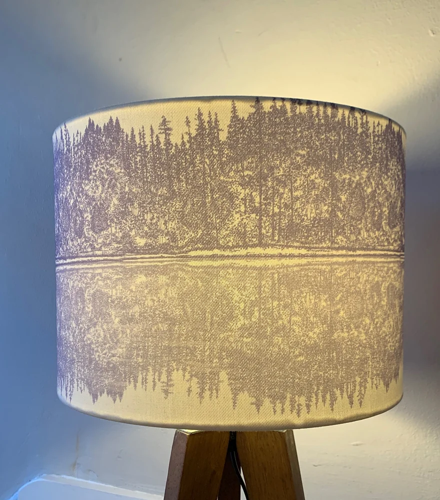 Summer Lake Lampshade by Ulrika Jarl