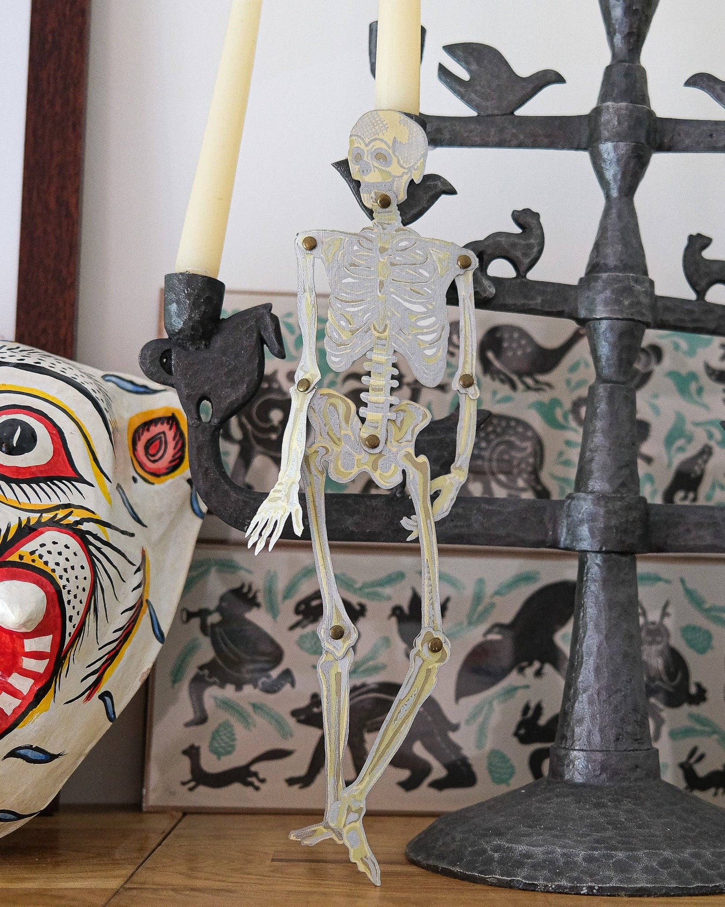 Dancing Skeletons Paper Ornaments By East End Press