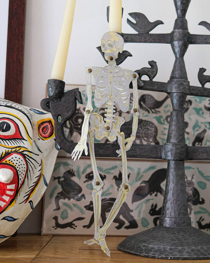 Dancing Skeletons Paper Ornaments By East End Press