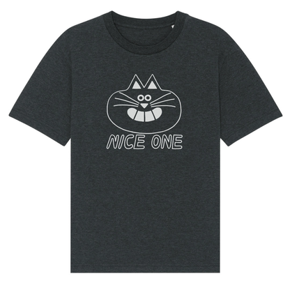 Nice One T-Shirt in Grey By YUK FUN
