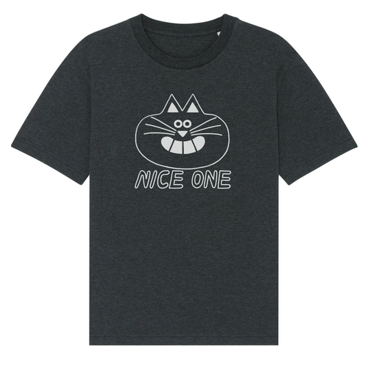 Nice One T-Shirt in Grey By YUK FUN