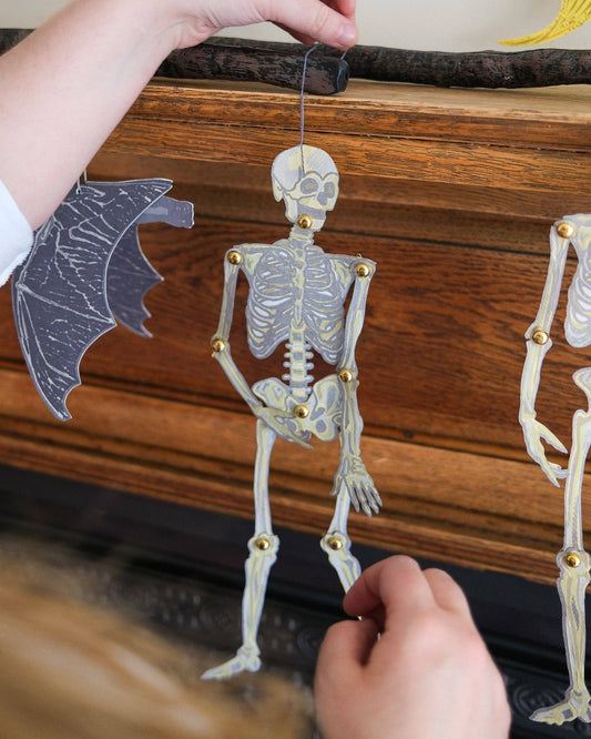 Dancing Skeletons Paper Ornaments By East End Press