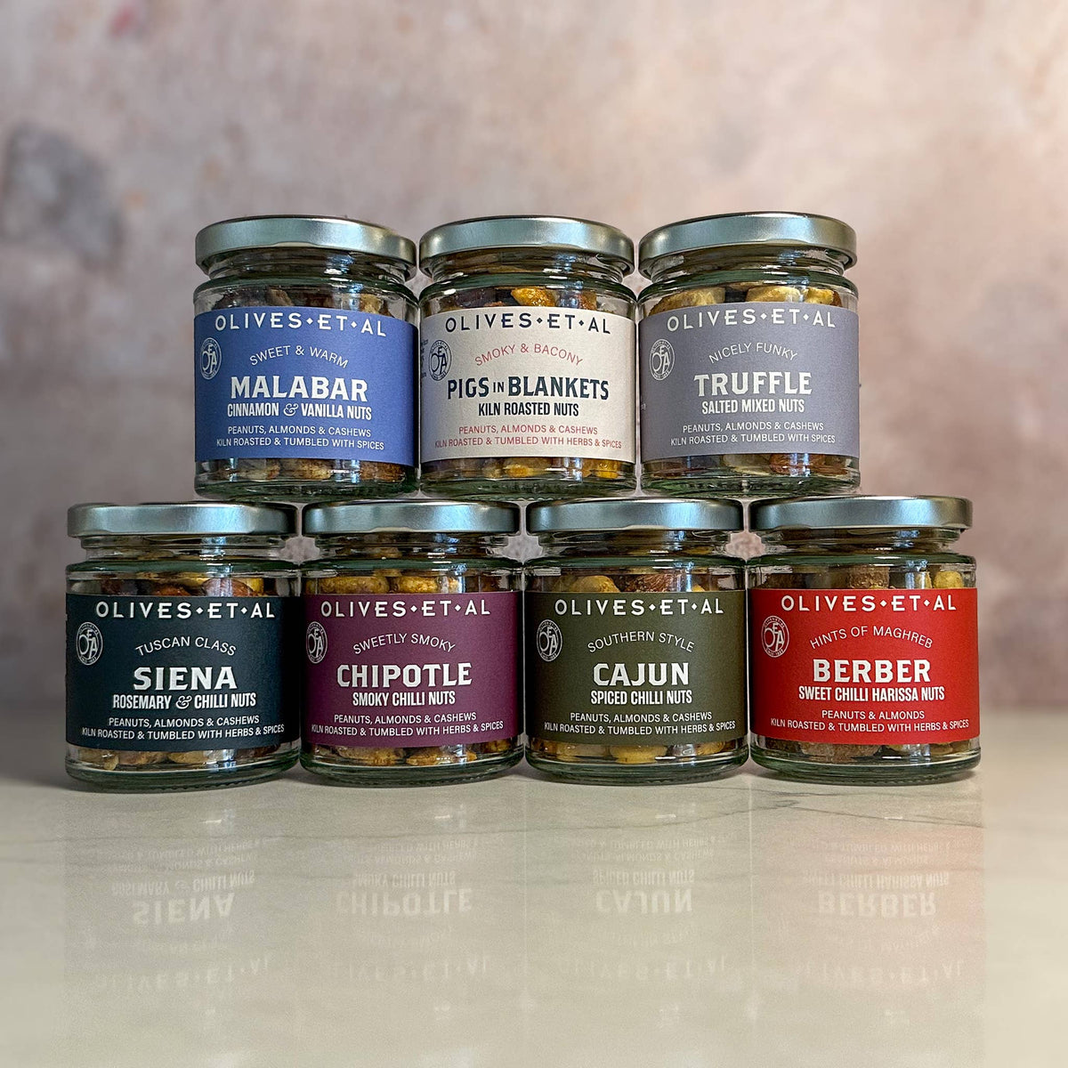 Chipotle Smoky Chilli Nuts for Hampers & Gifting By Olives Et Al