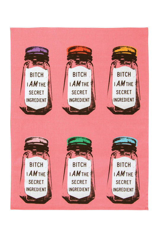 Secret Ingredient Dish Tea Towel by Incognito