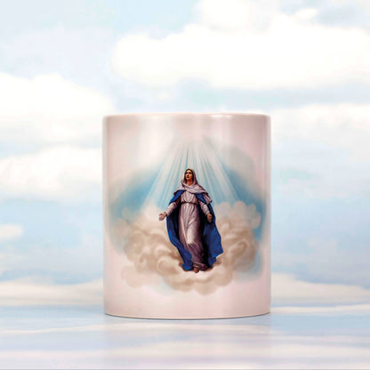 Virgin Mary Miracle Mug | Heat-Changing Mug