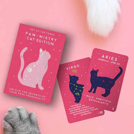 Pawmistry Cat cards Edition by Gift Republic
