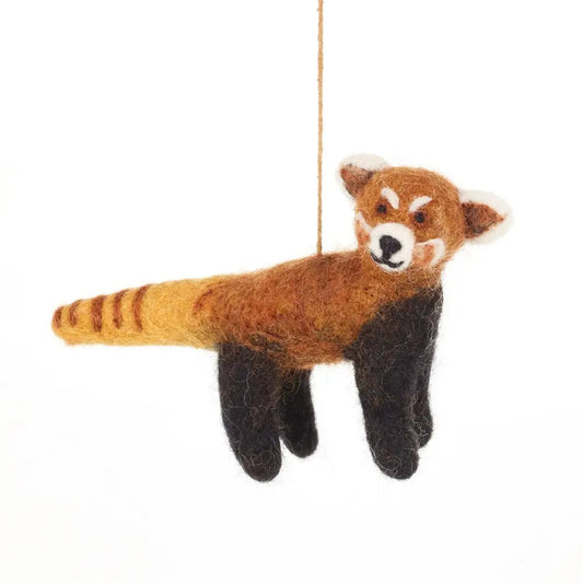 Hanging Red Panda Safari Decor By Felt So Good