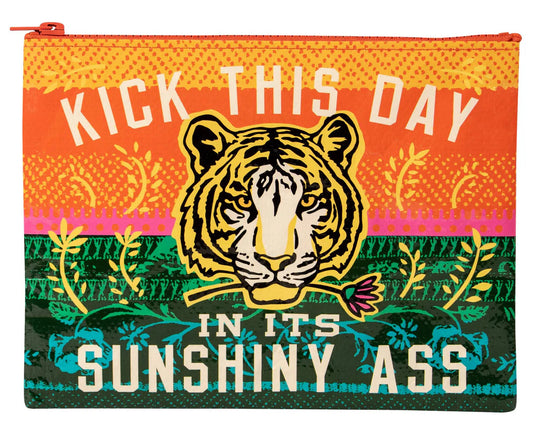 Sunshiny Ass Zipper Pouch by Incognito