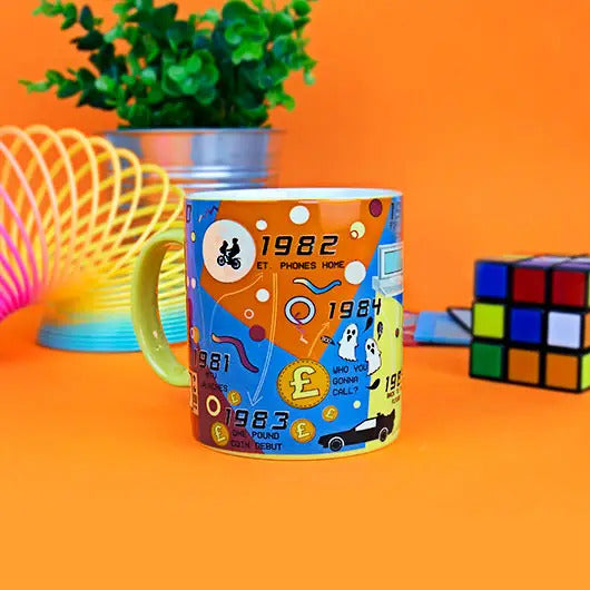 80s Decade Mug by Gift Republic