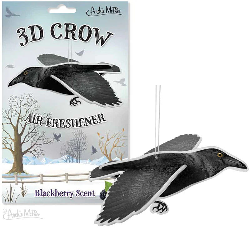 3D Crow Air Freshener by Incognito