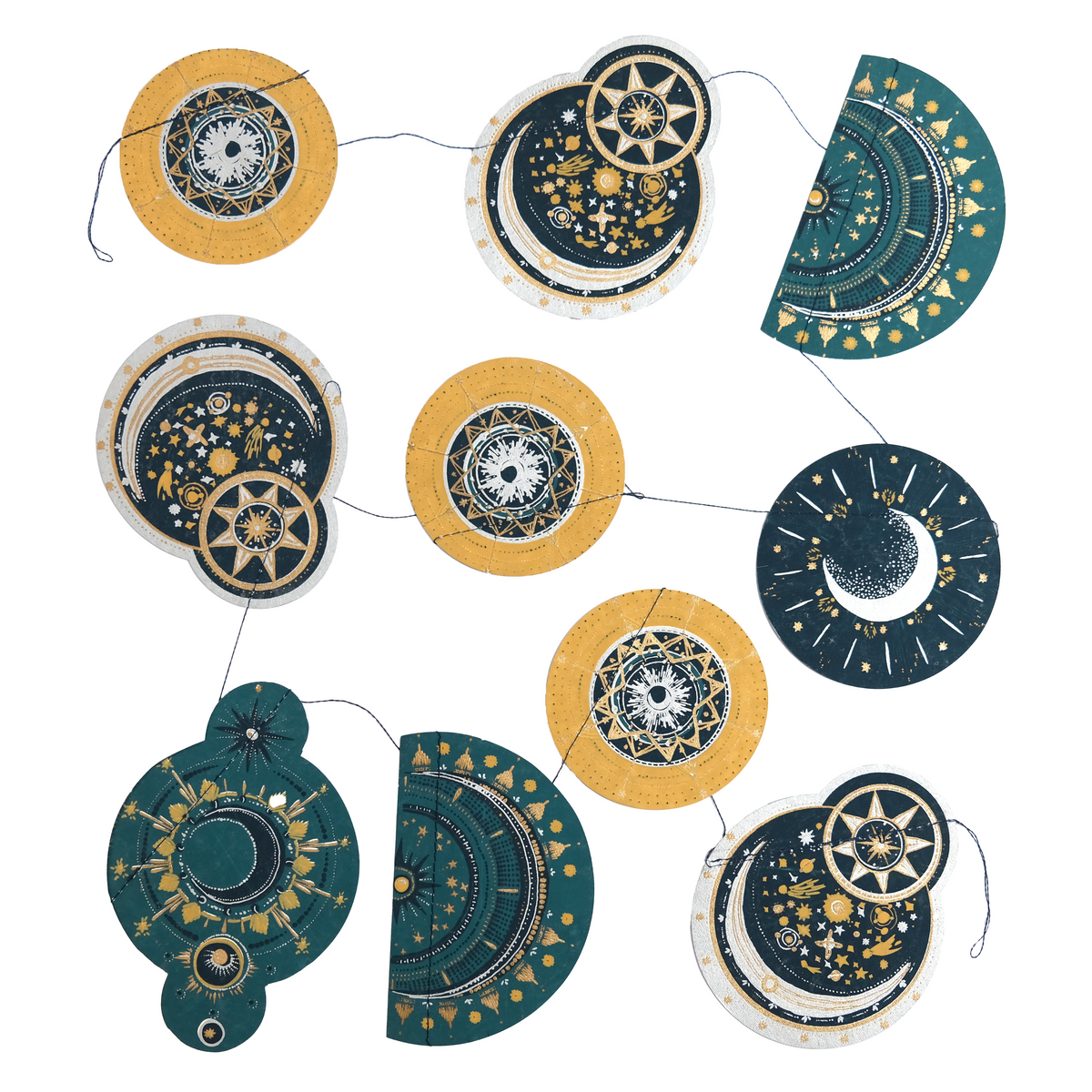 Celestial Sewn Garland By East End Press