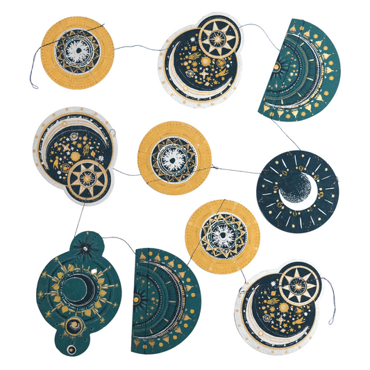 Celestial Sewn Garland By East End Press