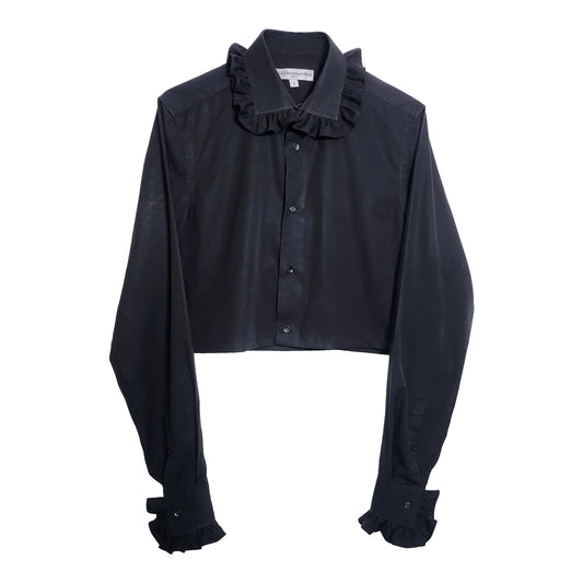 Premonition Shirt in Black by Odd Janko