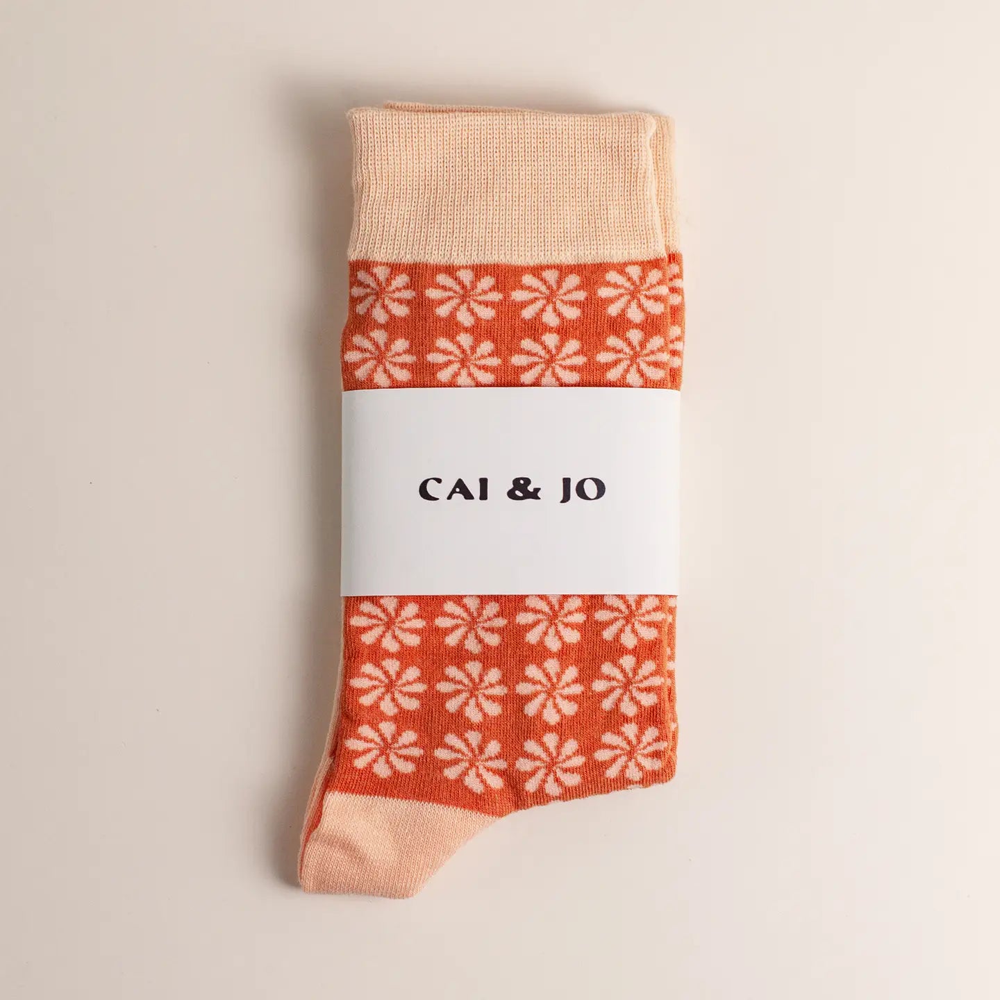 Daisy Flower Socks by Cai & Jo