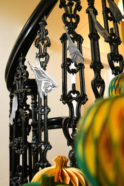 BATS Sewn Garland Decoration By East End Press