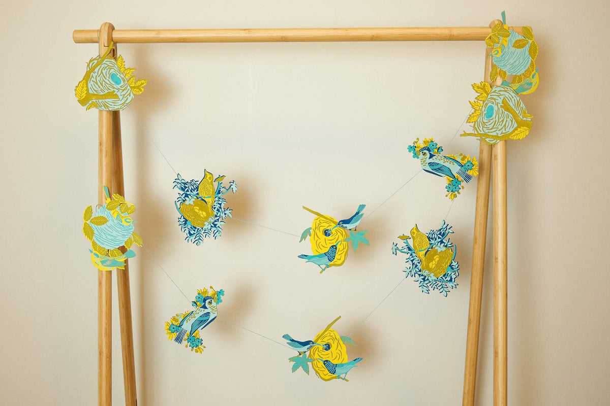 Nests Sewn Garland By East End Press