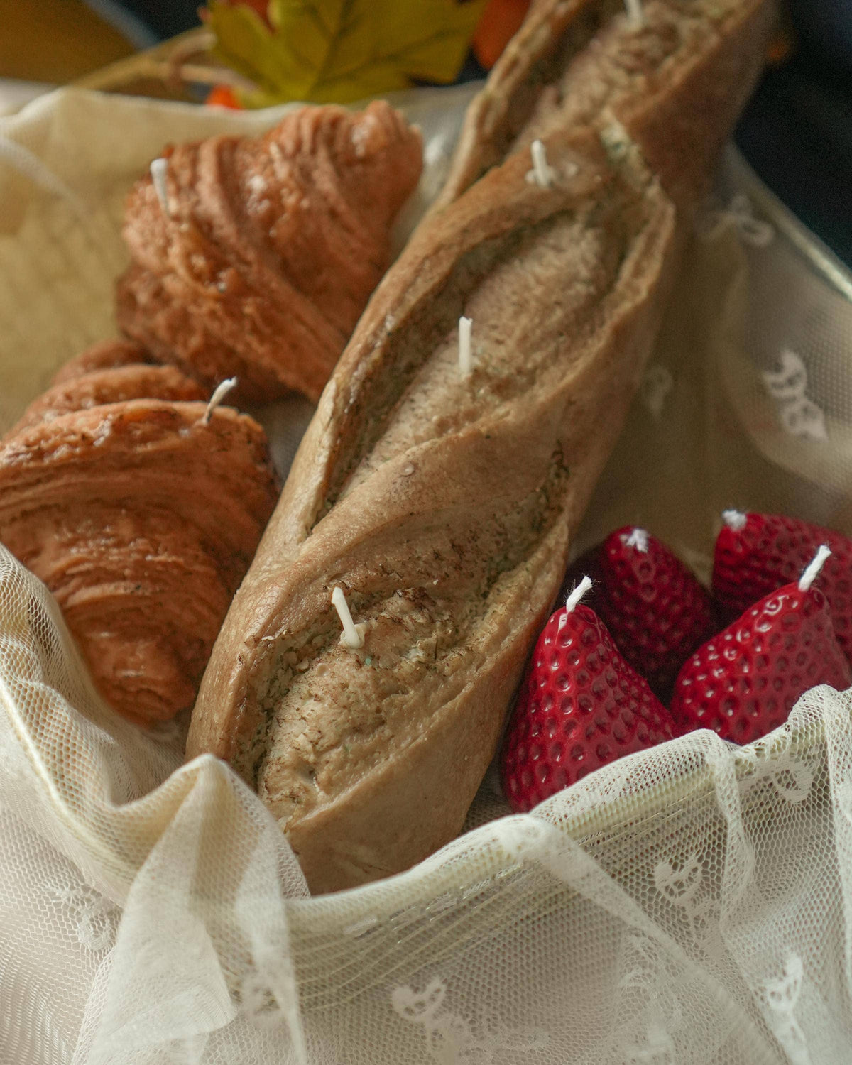 Bakery Candle Handmade Croissant  By Flametip