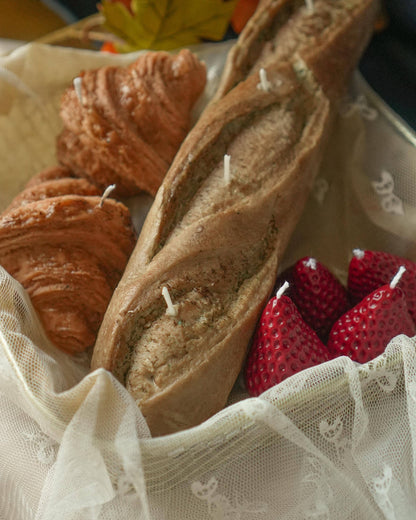 Bakery Candle Handmade Croissant  By Flametip