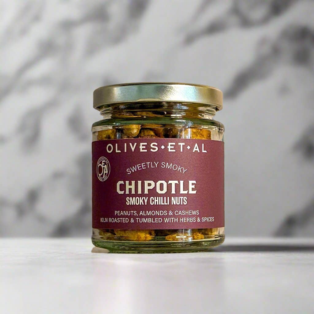 Chipotle Smoky Chilli Nuts for Hampers & Gifting By Olives Et Al