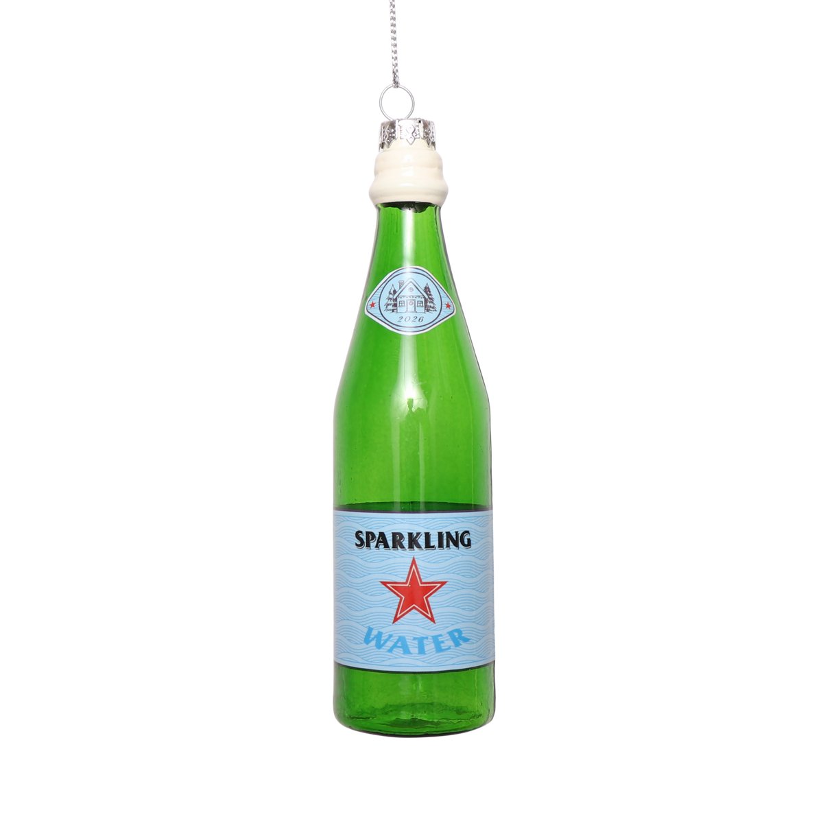 Sparkling Water Bottle Glass Decoration By Studio Thie