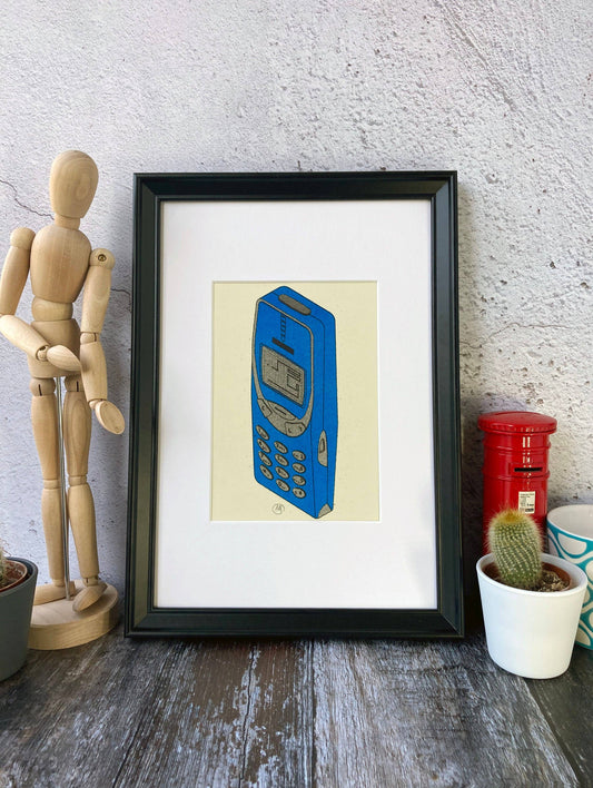 Nokia 3320 Risograph By Mockup Goods