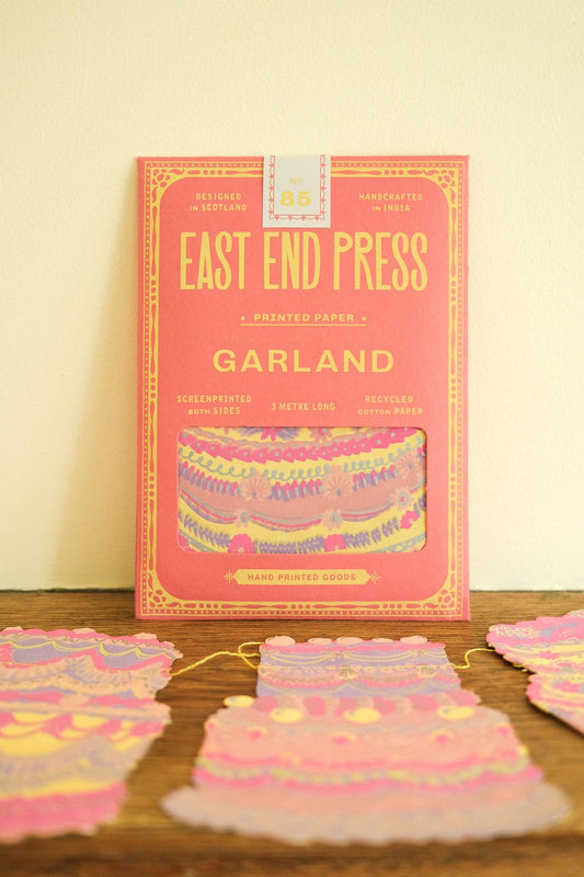 Celebration / Birthday CAKES Sewn Garland By East End Press