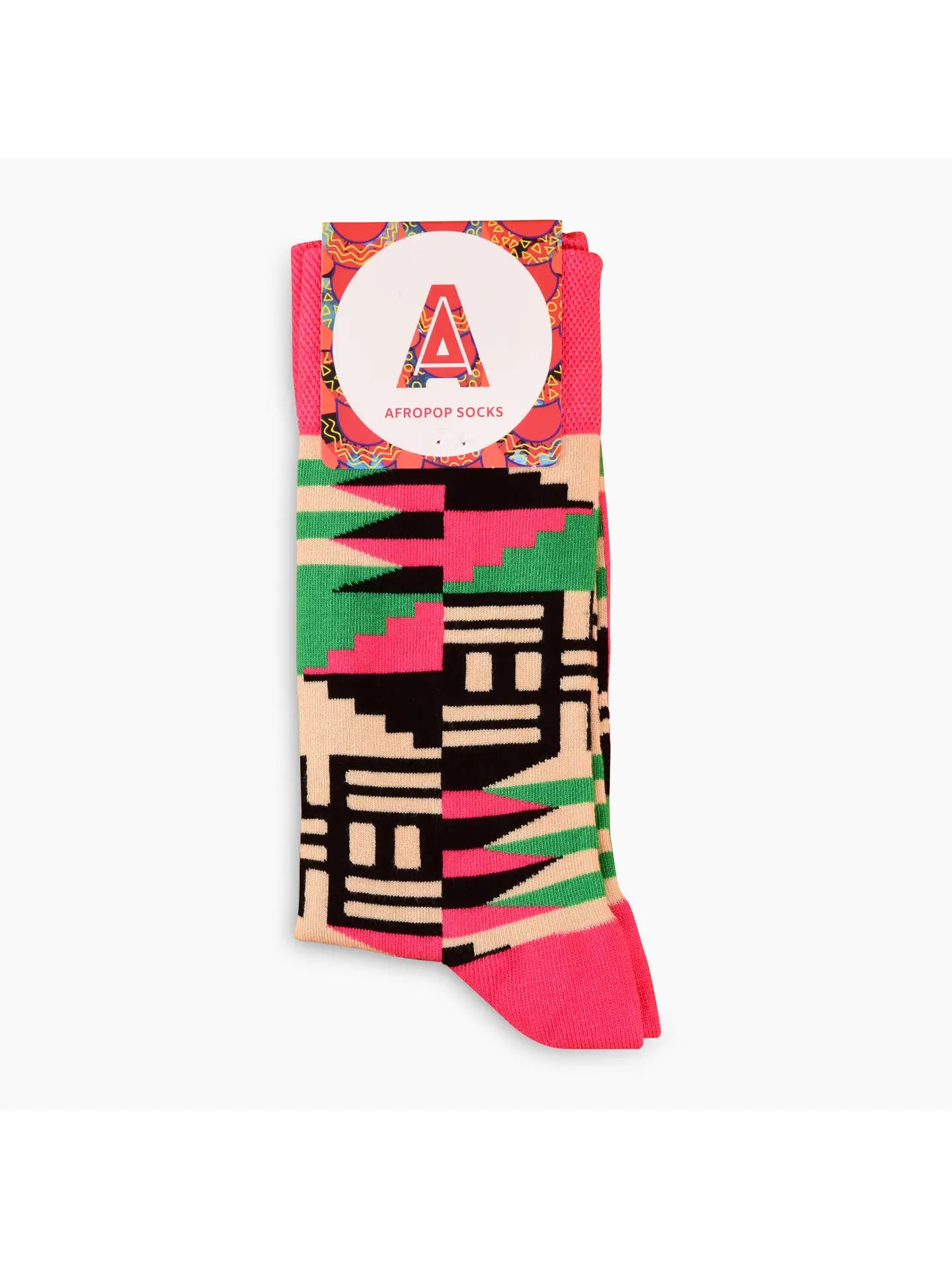 Scholar Socks Pink by Afropop