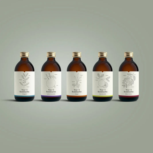 Kombucha Sparkling Living Tea By You + I