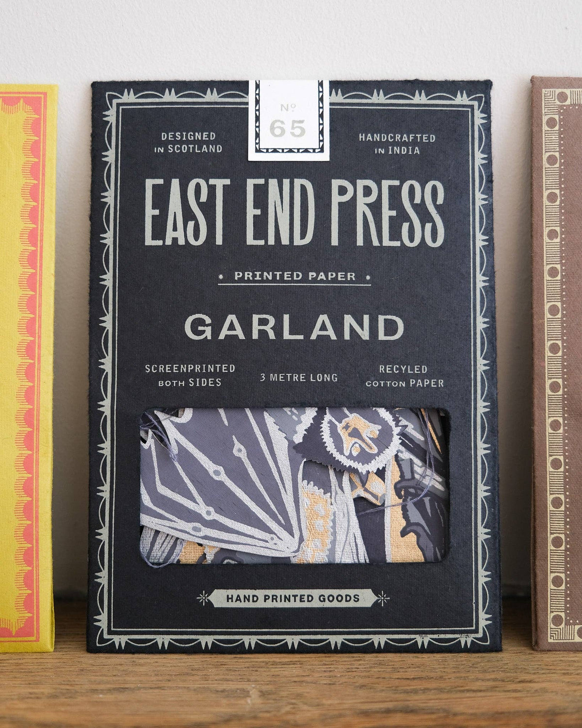 BATS Sewn Garland Decoration By East End Press