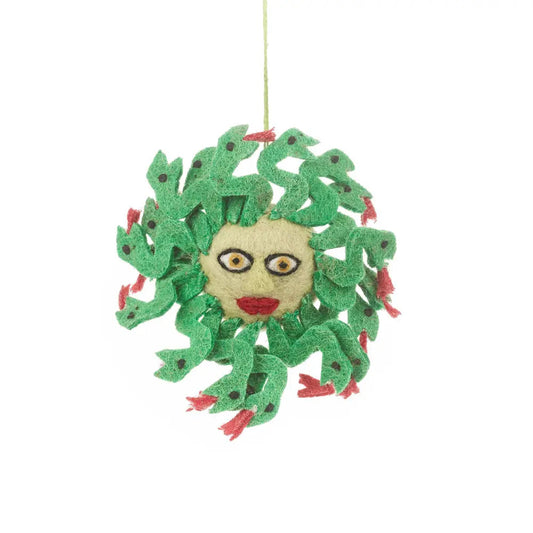 Medusa Hanging Mythological Decoration by Felt So Good