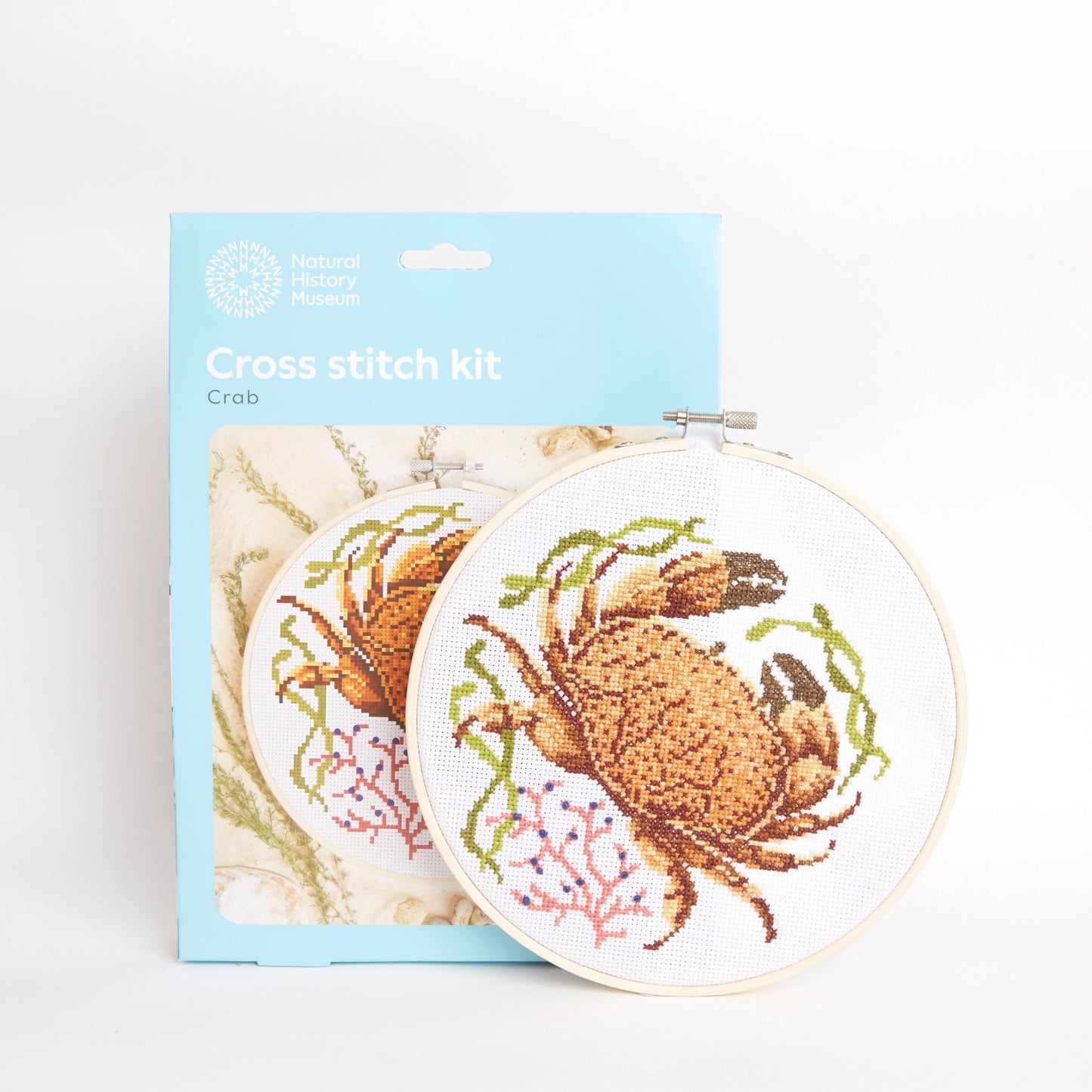 Cross Stitch Kit, Crab Design, 14cm By West Design