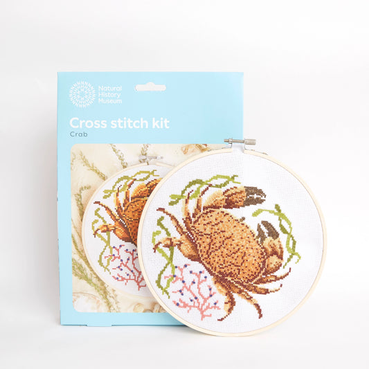 Cross Stitch Kit, Crab Design, 14cm By West Design