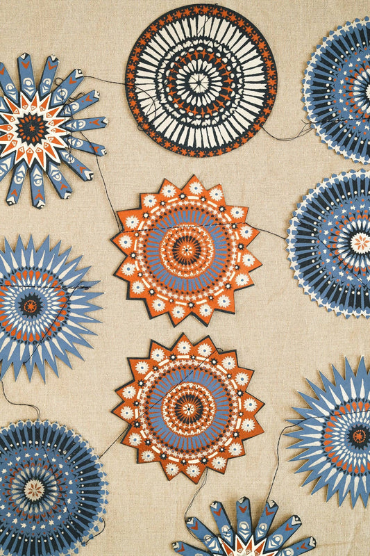 Stars Sewn Garland By East End Press