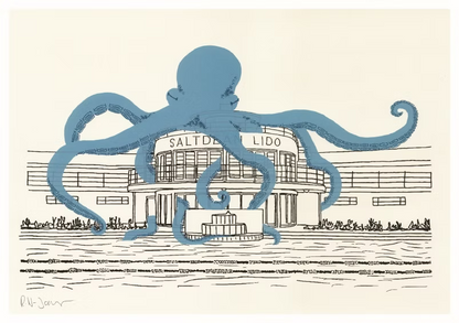 Saltdean Lido greeting cards by Ruth Wragg-Jones