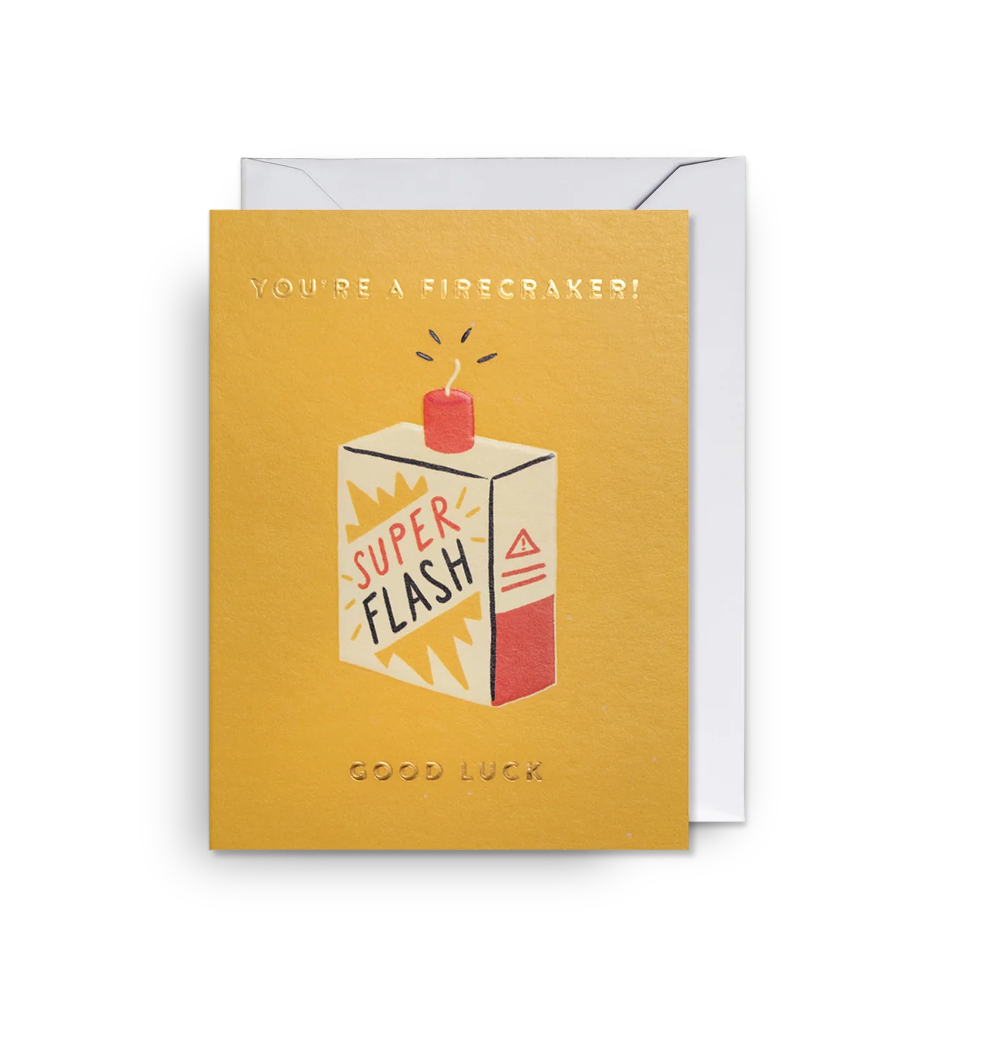 You're a Firecracker! Good Luck Mini Card by Ruby Taylor