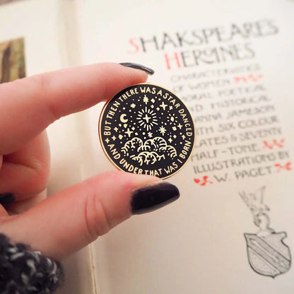 Beatrice Much Ado About Nothing Enamel by Literary Emporium
