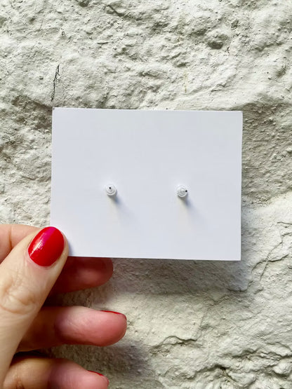 Ceramic earrings - DICES by Anna Soba