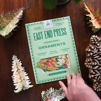 Forest Paper Ornaments by East End Press