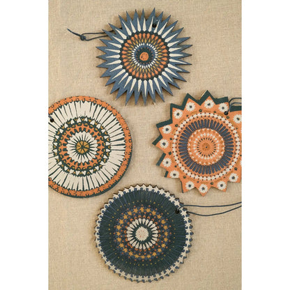 Stars Wooden Ornaments by East End Press