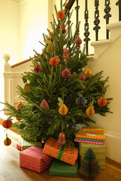 Lemon Honeycomb Ornament By East End Press