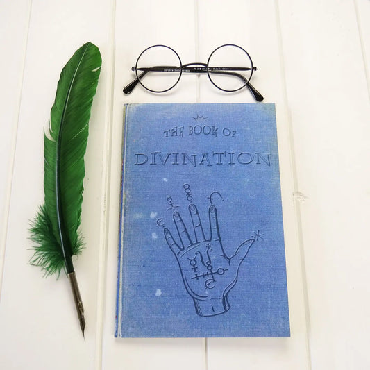 Divination Wizard Magic Notebook Blue A5 by Literary Emporium