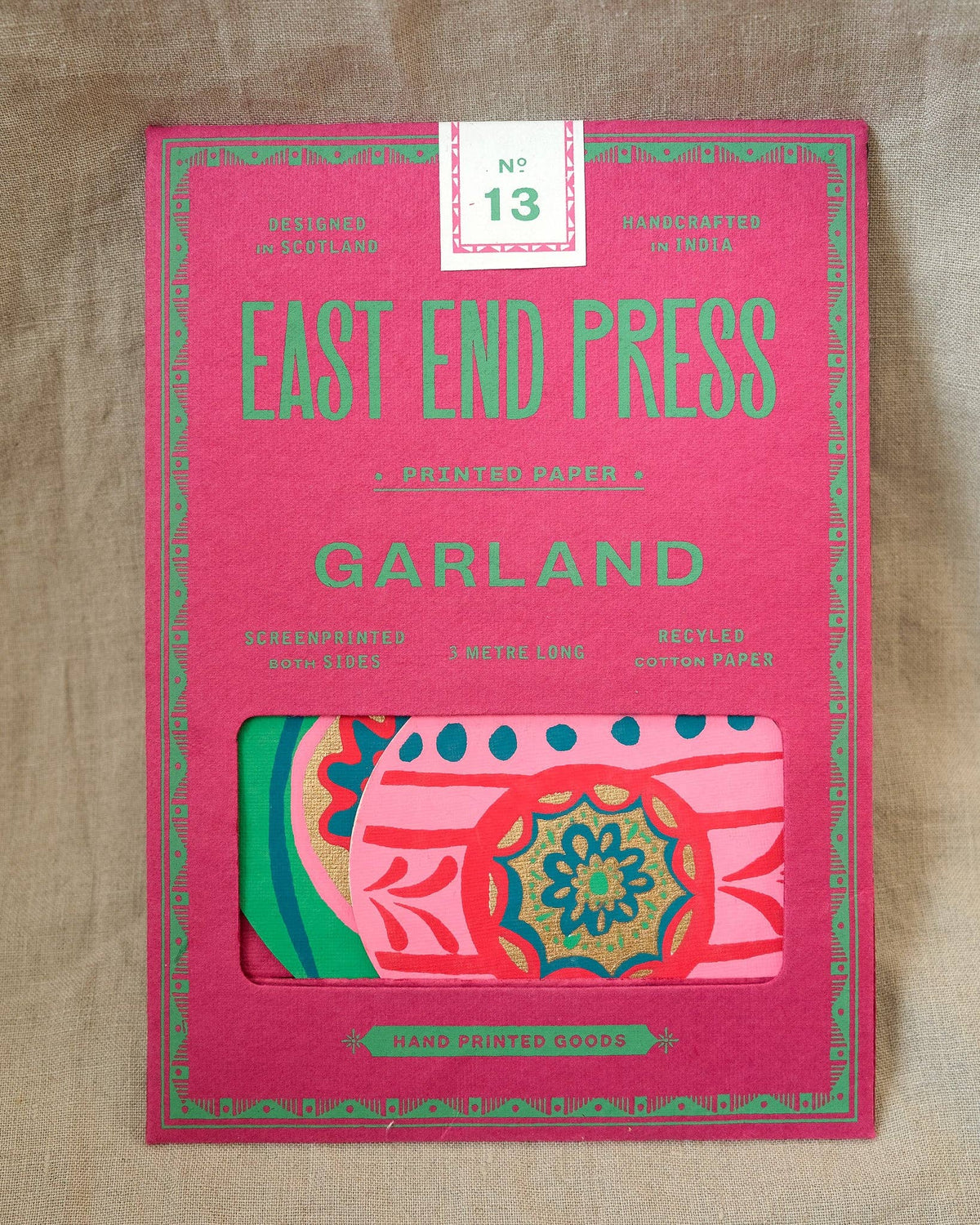 Baubles Sewn Garland By East End Press