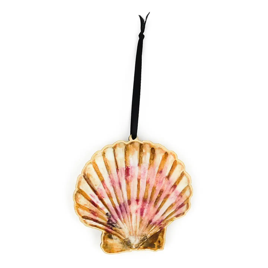 Scallop Shell Hanging Decoration by Also the Bison