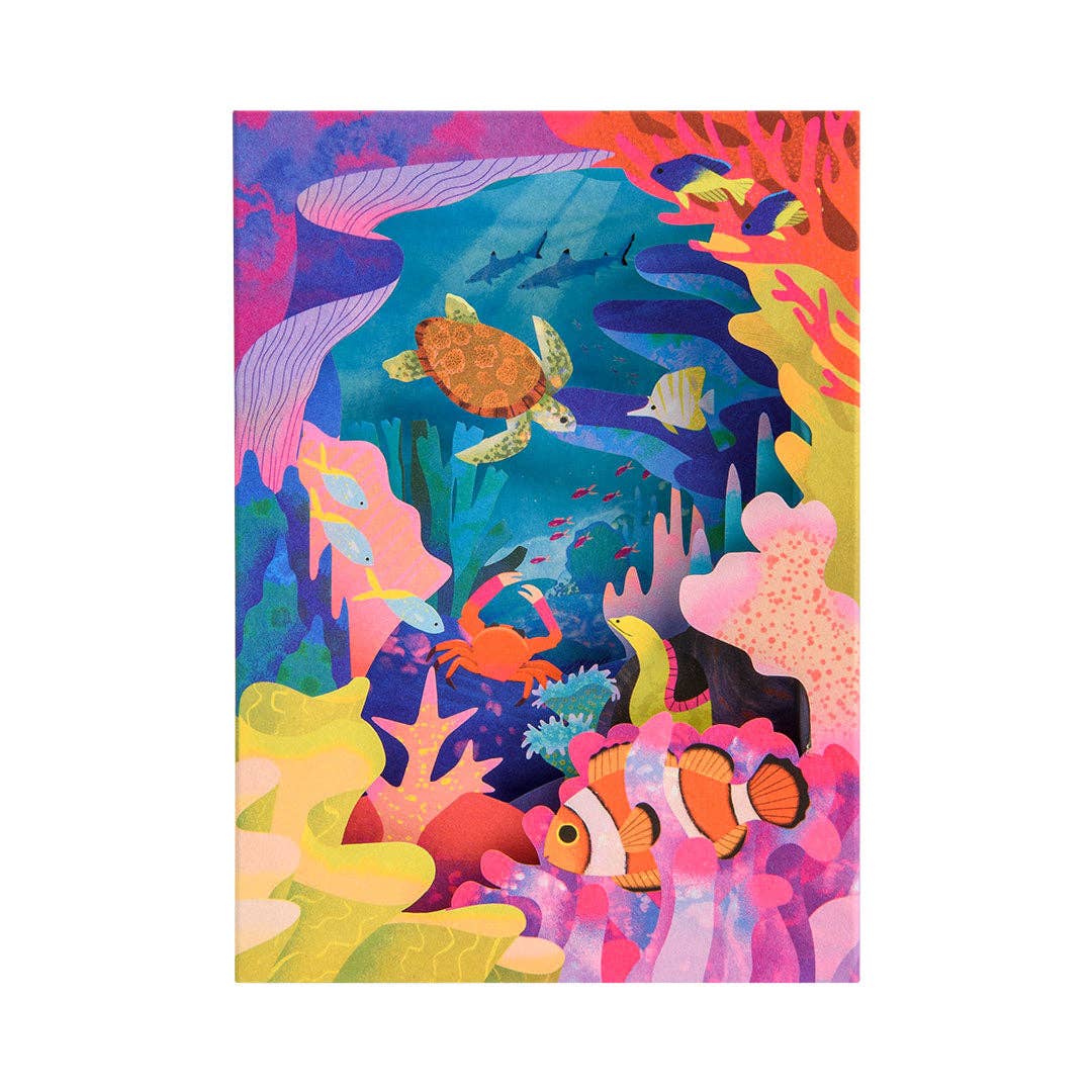 Great Barrier Reef 3D Greeting Card By Oh Deer