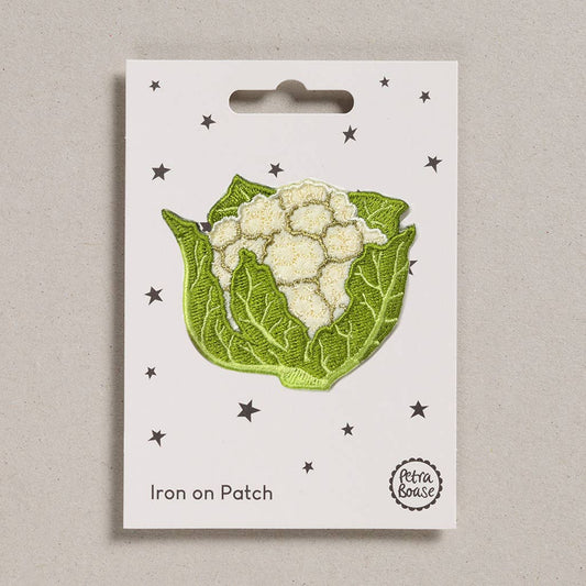 Cauliflower | Vegetable Iron-On Embroidered Patch