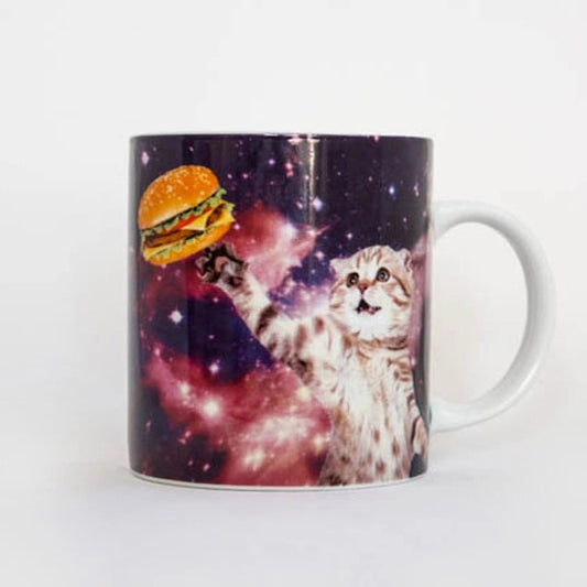 Cat in Space Mug by Gift Republic